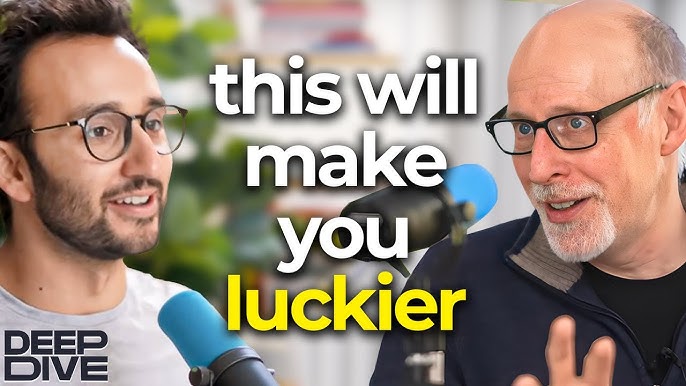 The Sure-Fire Way To Be Luckier In Life - Advice From Psychology Professor Richard Wiseman who is a Magician