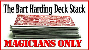 Magicians Only Series | Card Stacking | The Bart Harding Deck Stack