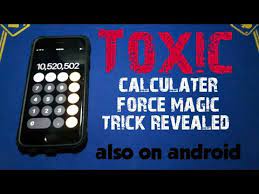 Toxic Calculator force magic trick. endless possibilities