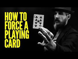 How to force a Playing Card ( The RANING Force + COUNTING Crows Trick )