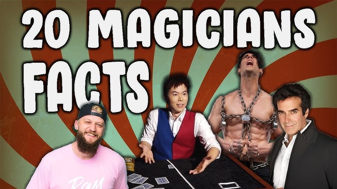 20 INSANE (But True) Things About Magicians YOU DIDN'T KNOW! and (probably won't believe)