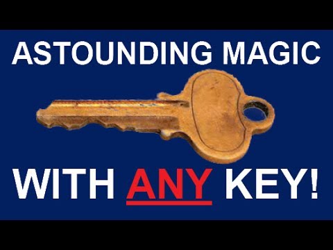 DO AMAZING MAGIC TRICK WITH ANY KEY - SECRET REVEALED!