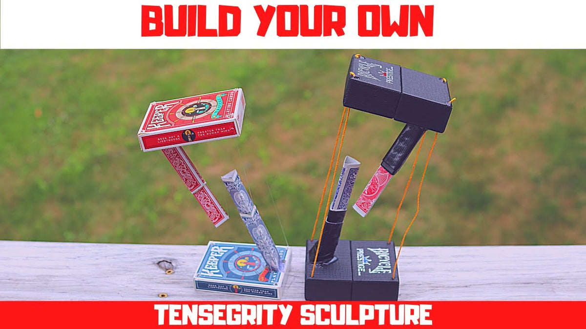 Make Your Own Tensegrity Sculpture...Easy Build