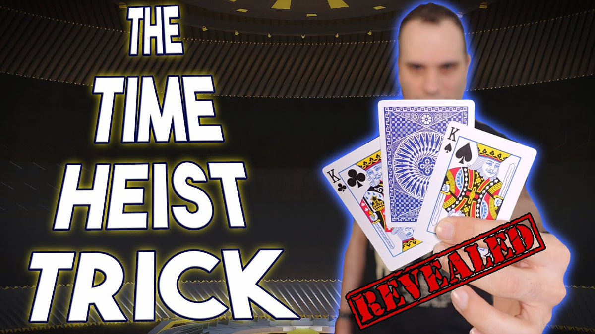 MOST IMPOSSIBLE Card Trick YOU CAN DO! THE TIME HEIST TRICK