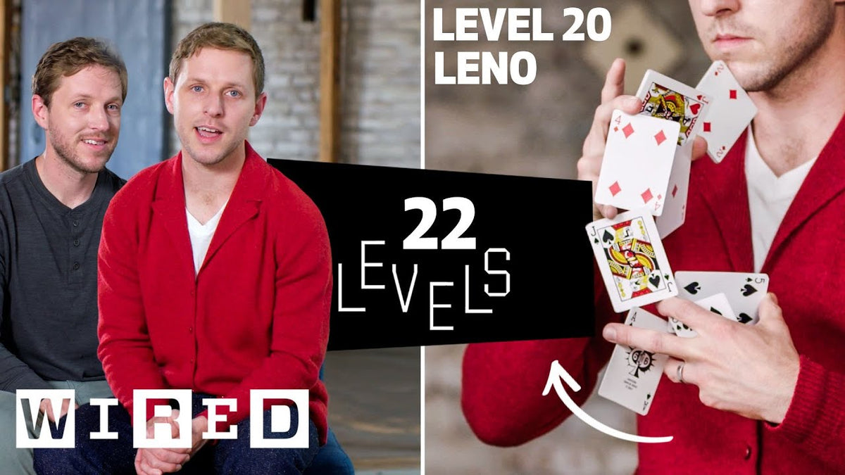 22 Levels of Cardistry: Easy to Complex