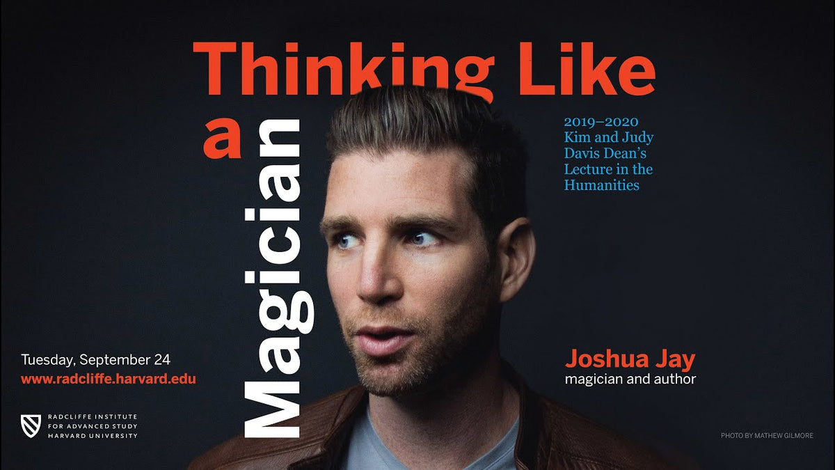 Thinking Like a Magician | Joshua Jay Lecture