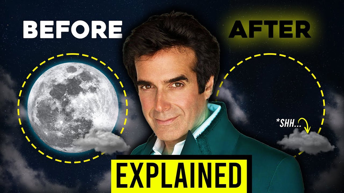 How David Copperfield Will Make The Moon Vanish!