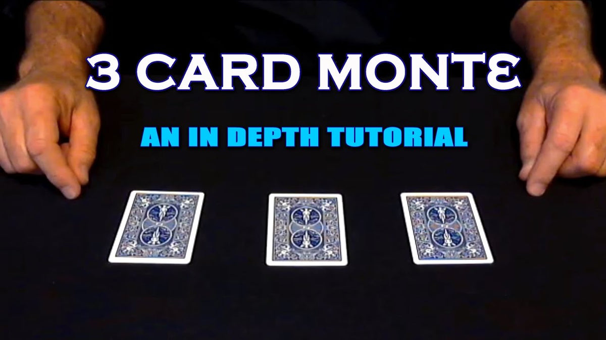 3 Card Monte An In Depth Tutorial by  Tom Matriq