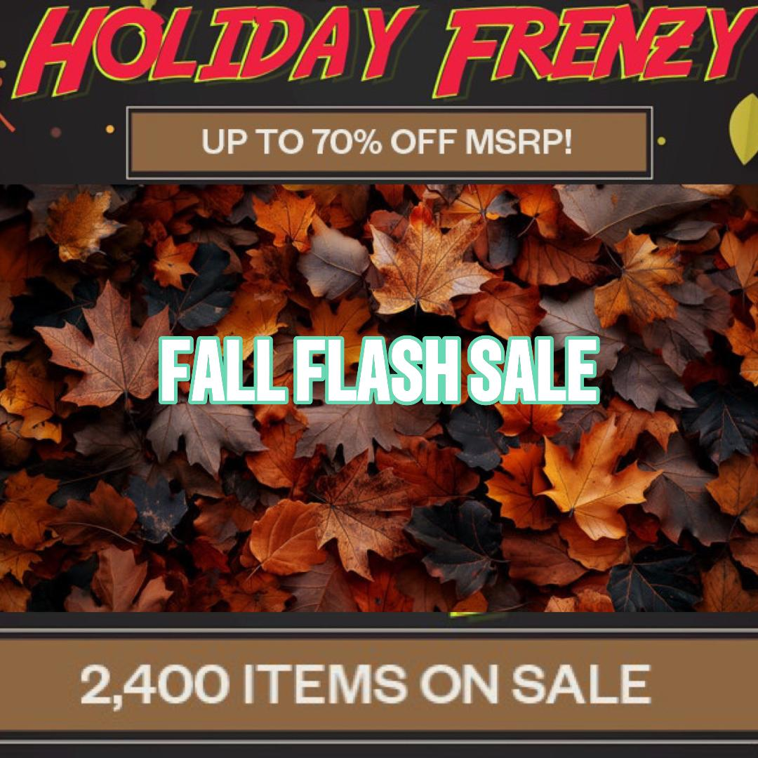 FALL FLASH SALE