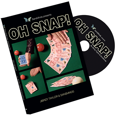 OH SNAP! Blue (DVD and Gimmick) by Jibrizy Taylor and SansMinds