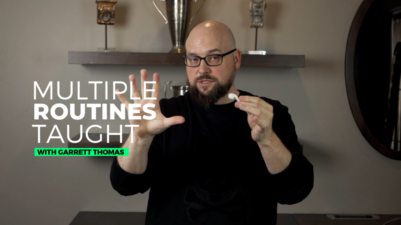 Airport by Seth Race (ALL PROPS INCLUDED) Perform appearances, vanishes and transpositions with your earbuds. Comes complete with EVERYTHING you need.