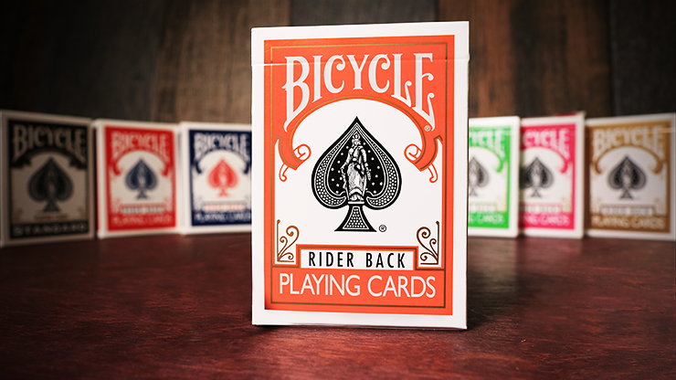 Bicycle Orange Playing Cards by US Playing Card Co