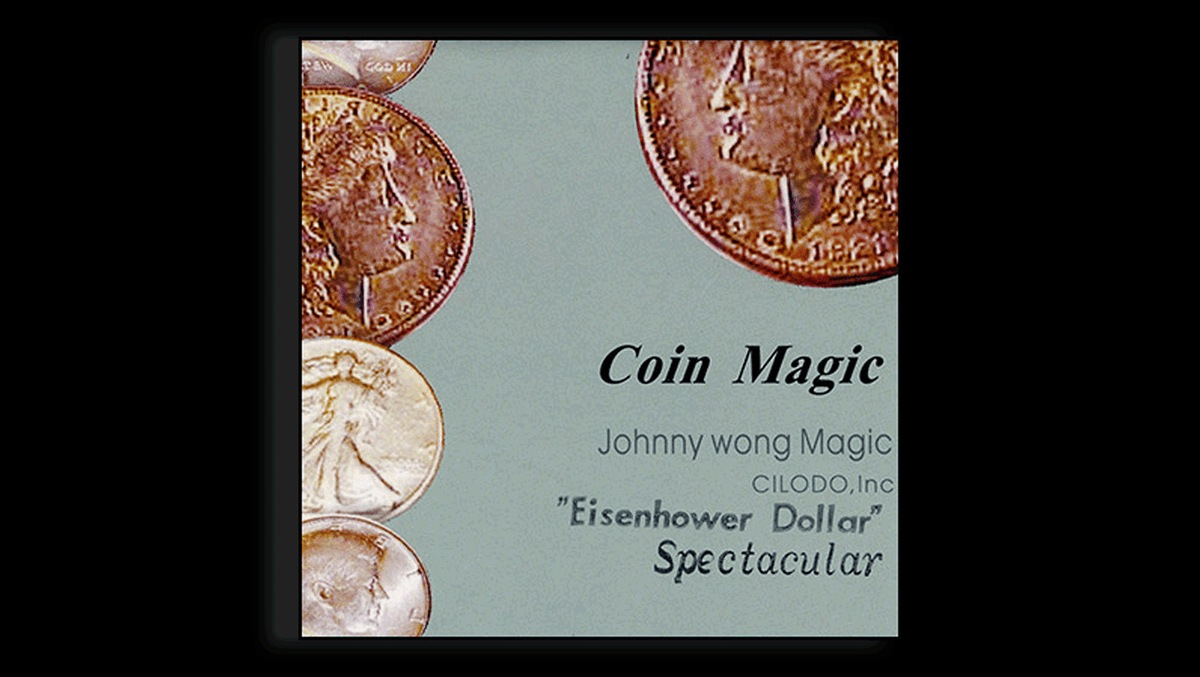 Spectacular Eisenhower Dollar (Gimmicks with DVD) by Johnny Wong