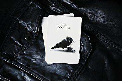 Madison White Rounders Playing Cards - Ellusionist Rare (SINGLE DECK ONLY )