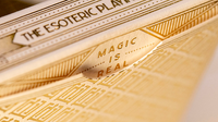 Esoteric: Gold Edition Playing Cards by Eric Jones