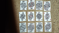 Blood Red Edition V3 Playing Cards by Joker and the Thief