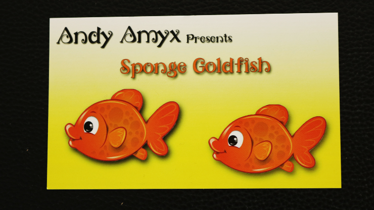 Sponge Emoji GOLDFISH (4PK.) by Andy Amyx- Trick