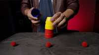 CUPS AND BALLS (Gimmicks and Instructions) by Apprentice Magic - Trick