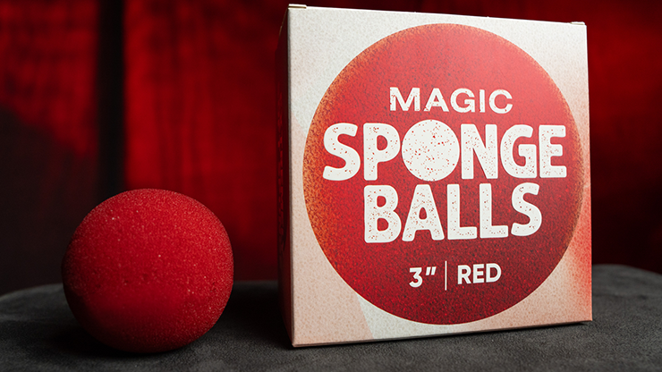 Magic Sponge Balls 4PK RED 3" by Murphy's Magic