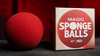 Magic Sponge Balls 1PK red 4" by Murphy's Magic