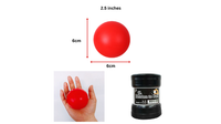 Return Ball (Red, 2.5") by JL Magic