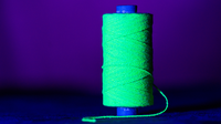 WGM UV GLOW GYPSY THREAD GREEN REFILL SPOOL by Murphy's Magic - Trick