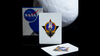 NASA Foil Meatball Logo Playing Cards