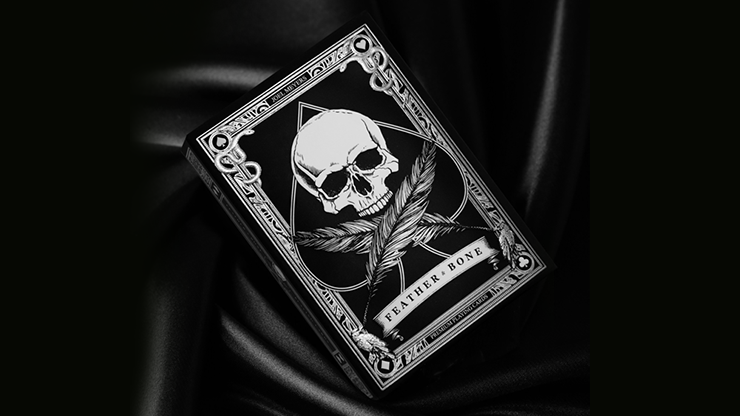 Feather & Bone: The Chrome Hearts (Foil) Playing Cards by Joel Meyers