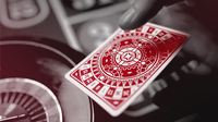 Roulette (Red) Playing Cards by Mechanic Industries