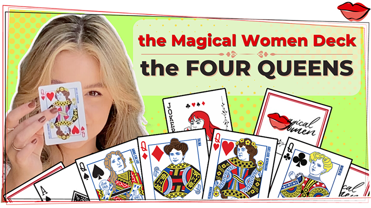 Magical Women Playing Cards