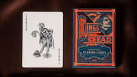 King's Head (Blue & Red) Playing Cards by Joker and the Thief