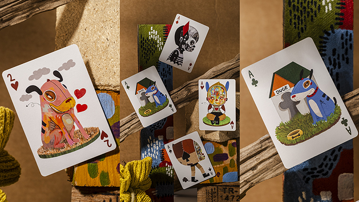 Bicycle Reen Barrera Muscle Land Playing Cards