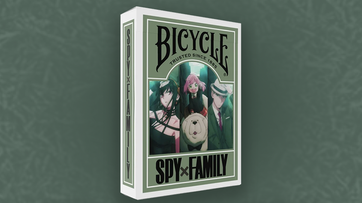 Bicycle Spy Family Playing Cards by US Playing Card
