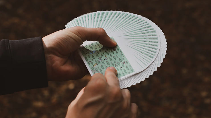 Orbit Forest Playing Cards