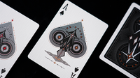 Mr. Black V1 (Black) Playing Cards