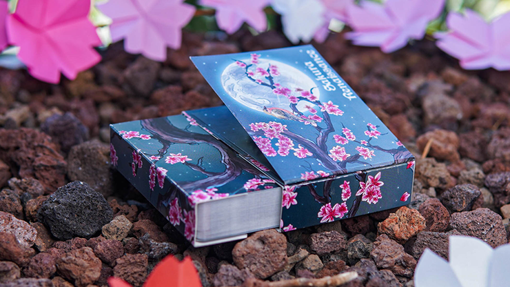Sakura Renaissance 3D Pop-up Moonlight Edition Playing Cards