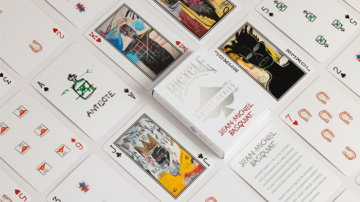 Bicycle Jean-Michel Basquiat (Box Set Red/Blue) by US Playing Cards