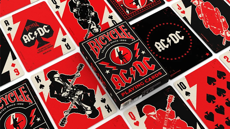 Bicycle AC/DC Playing Cards by US Playing Cards