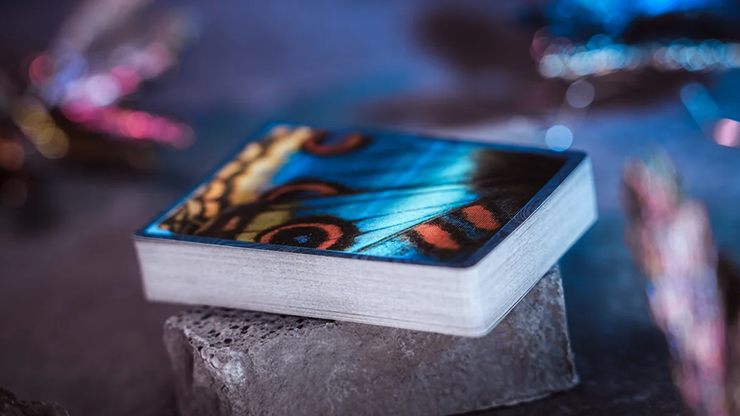 Morpho V2 (Sapphire / Blue) Playing Cards by TCC Fashion