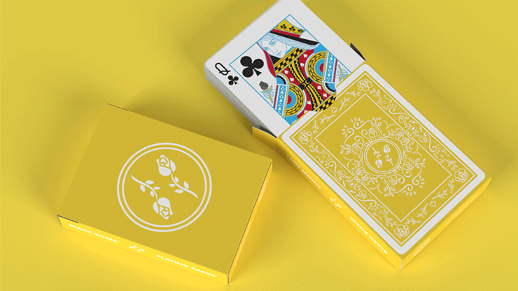 Black Roses Sunny Days Playing Cards