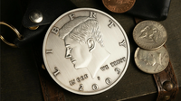 Bacon Jumbo Coin (Oversized Half Dollar) by Bacon Magic
