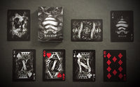 Black Arcane playing cards (SINGLE DECK ONLY)