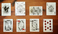 White Edition Arcane Playing Cards by Ellusionist SINGLE DECK ONLY