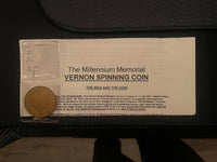 The Millennium Memorial Vernon Spinning Coin