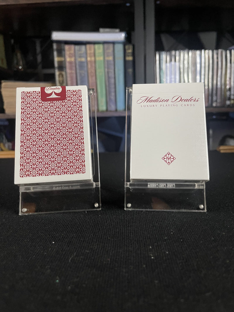 Madison Red Dealers Playing Cards Ellusionist (SINGLE DECK ONLY )