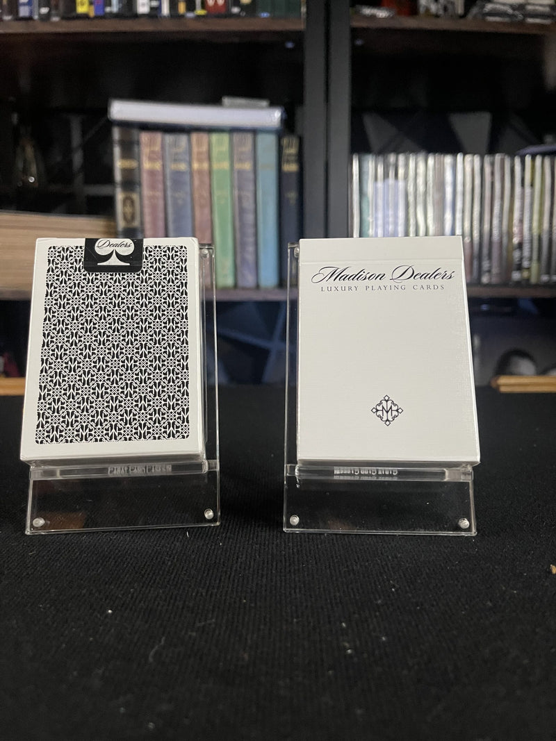 Madison Black Dealers Playing Cards Ellusionist (SINGLE DECK ONLY )