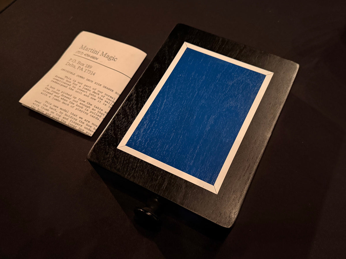 Magic JUMBO Drawer Box! Vintage Magic by Martini Magic! Brand New