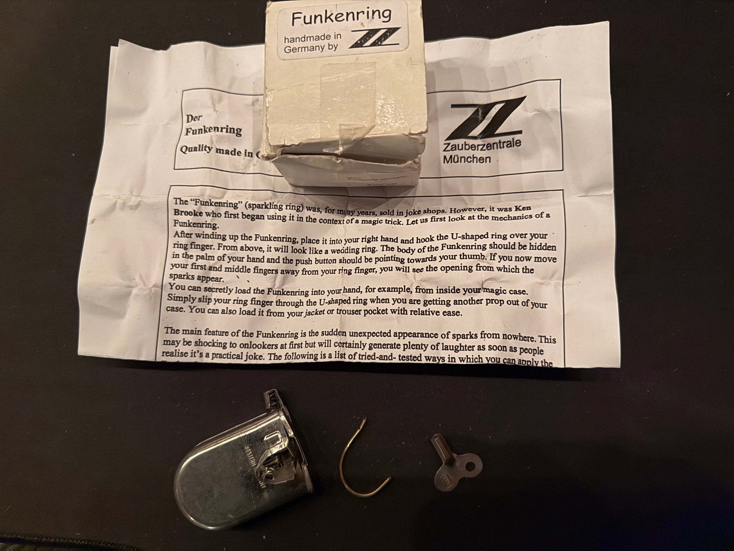 Quality FunkenRing Germany 1980’s Very Rare Used