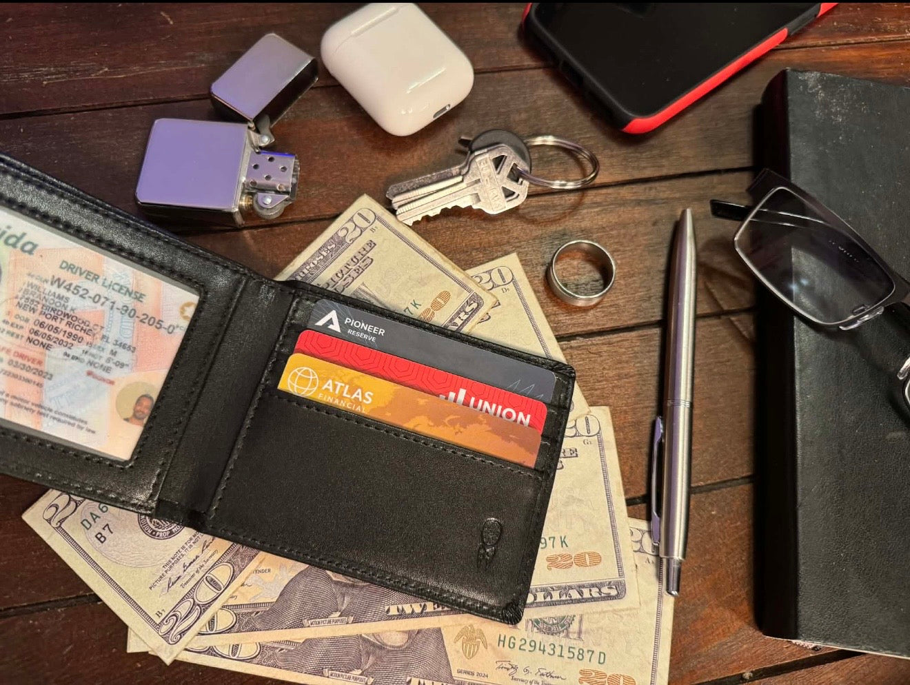 Gone Wallet By Brandon Williams & Invictus Magic