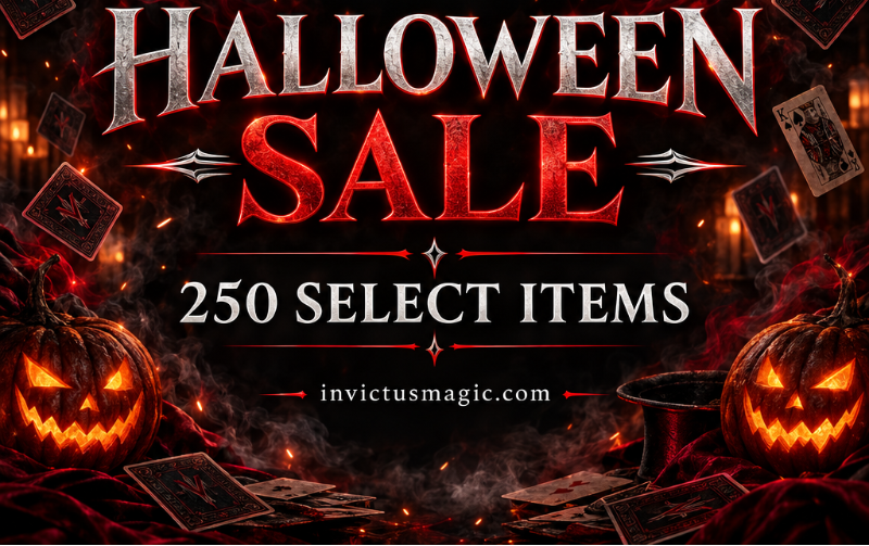 Invictus Magic Halloween sale featuring 250 select items